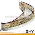 Outdoor Wrought Iron Spiral Staircase Railing with Low Prices